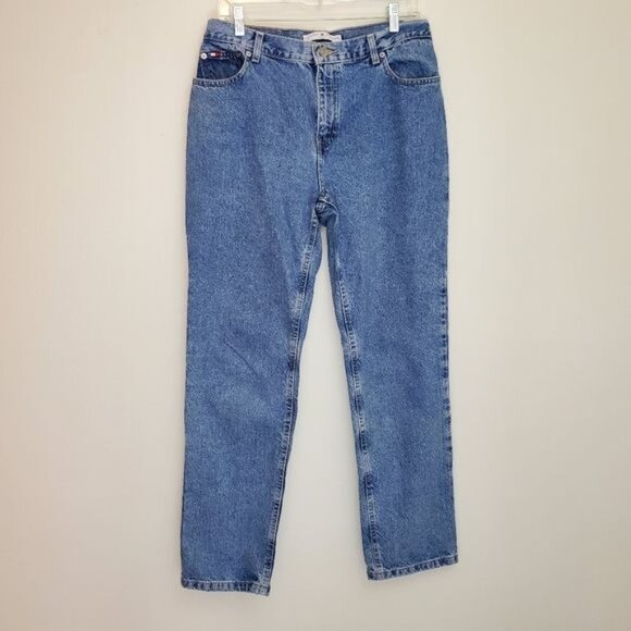 Tommy Hilfiger high rise straight leg jeans Y2K - Picture 13 of 13